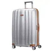 Samsonite - Lite Cube Deluxe 82cm Large 4 Wheel Hard Suitcase - Aluminium