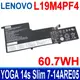 LENOVO L19M4PF4 原廠電池 5B10W65276 SB10W65291 SB10W65282 SB10W65284 4ICP6/51/90 Yoga 14s Slim 7-14ARE05 (82A20008GE) L19C4PF4 L19D4PF4