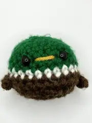 Handmade Mallard Duck Amigurumi - Acrylic Yarn - Plushy Doll