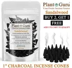 Sandalwood Charcoal Incense Cones 1" TOPFLOW Bulk Wholesale For Burner Holder