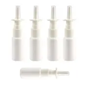 10 Pcs Pump Spray Bottle Mini Refillable Perfume Travel Small Makeup