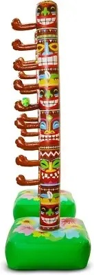 Ropa Ventus Inflatable Hawaiian Limbo Party Game - Fun Game for Kids Adults I...