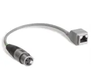 ADAPT-XLRF RJ-45 Female to Single XLR Female Adapter
