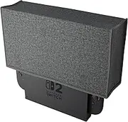 PlayVital Dust Cover for Nintendo Switch 2, Anti Scratch Dust Guard Waterproof Cover Sleeve for Nintendo Switch 2 Console & Charging Dock - Gray