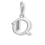Buy Charm Pendant "Letter Q Silver" by Thomas Sabo online - THOMAS SABO Australia