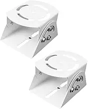 2pcs Mount Bracket Durable Security Support with Multi Angle for Easy Installation and Optimal Monitoring