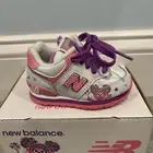 New Balance 574 Abby Cadabby sz 4 Baby X SESAME STREET RARE DS WHITE PINK 990