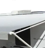 Carefree 13ft Silver Shale Fade Roll Out Awning No Arms Caravan Camper Motorhome
