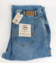 Ringers Western Jeans Barrington Slim Fit Mid Rise Mens 38/38 Denim NEW W TAGS✅️