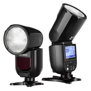 Neewer Z1-C 2.4G Wireless Round Head Flash Speedlite for Canon DSLR Cameras