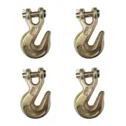 4 Pack G70 1/2" Clevis Grab Hooks Tow Chain Hook Flatbed Truck Trailer Tie Down
