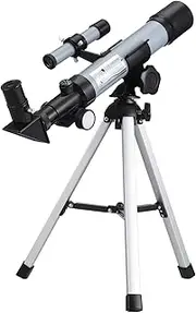 DOITOOL Astronomical Telescope for Portable Refractor Telescope with Tripod Interchangeable Eyepieces for Easy Viewing for Beginners and Stargazing Adventures
