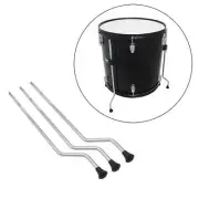 3pcs Floor Tom Drum Legs Rubber Feet Replacement Parts Accessories DIY