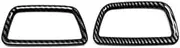 ATATNK ABS Plastic Carbon Fiber Pattern Car Interior Cover Decoration Trim Stickers Compatible for Honda CRV CR-V 2012 2013 2014 2015 2016(Small Wind Holes)