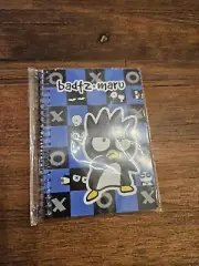 Sanrio Badtz Maru Mini Spiral Notebook New 1999 NOS