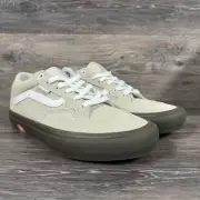 Vans Men Shoes Sneakers Rowan Pro Oatmeal Gum Skateboard Lace Up Size 7.5