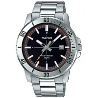 在飛比找momo購物網優惠-【CASIO 卡西歐】指針 男錶 不鏽鋼錶帶 日常生活防水(