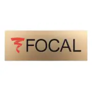 FOCAL Speaker Custom Made Aluminum Logo Badge 106mm(4.17")X39mm(1.54")