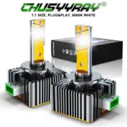 For Mercedes CLA GLA 250 45 Clear LED D3S Headlight Kit 6000K White 2x Bulbs kit