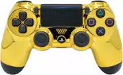 Chrome Gold face Controller for Sony Playstation PS4 Wireless