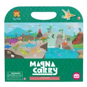 Magna Carry - Dino World Prehistoric Adventure Set