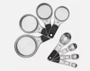 OXO Good Grips Stainless Steel Measuring Cups and Spoons Set 2.9 8 Piece - NEW
