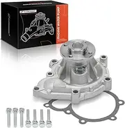 [A-premium] Engine Water Pump W/Gasket Compatible with Volvo XC90 2005-2011, S80 2007-2010, 4.4L, Replace# 30731384