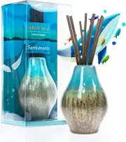 Ocean Mist Reed Diffuser Set, Bathroom Diffuser, Reed Diffuser with Aromatherapy