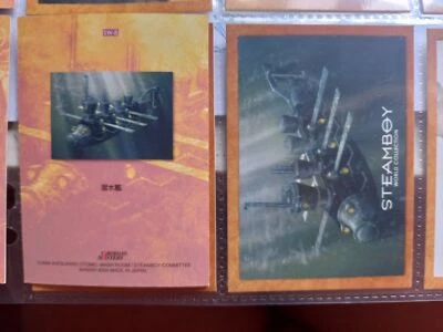 carddass masters steam boy steamboy katsuhiro otomo sw 8