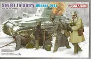 Dragon WWII Soviet Infantry, Winter 1941, Figures in 1/35 6744 ST A5
