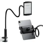 Gooseneck Tablet Stand Holder, [Upgraded] Mount Holder Clip with Flexible Lon...