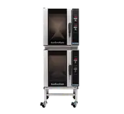 Turbofan E33D5/2 - Full Size Tray Digital Electric Convection Oven Double Stacked