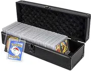 Solid Plastic Toploaders-Storage-Box, Super Durable Card Case for 3" x 4" Toploader, Card Holders for Trading Cards and Sports Cards