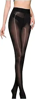 [Generic] Garter Belt Pantyhose Women Control Top Pantyhose With Run Light Support Legs Sheer Tights Hose for Garter Belts