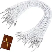 DOITOOL Mask Lanyard Elastic String 50pcs Barbed Fasteners for Crafting Display