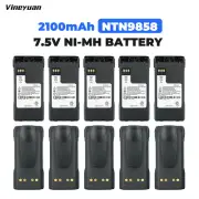 10PC 2100mAh NTN9858 NTN9815 Ni-MH Battery for MOTOROLA XTS1500 XTS2500 Radios