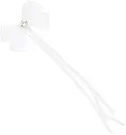 BELLIFFY Elegant Bow Knot Hairclip Gauze Hairpin Girls Headband for Wedding Party Daily Use