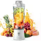 Portable Electric Juicer 600ML USB Rechargeable Smoothie Blender