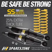 Front Webco Shocks Raised Comfort 50-100KG King Spring for Ford Ranger 4WD 11-18