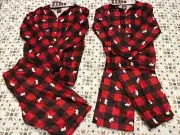 Family Matching PJs & Present Set Polar Bear Christmas, All Size. Child-Adults
