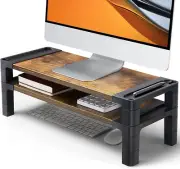 Monitor Stand Computer Riser, Monitor Stand for Desk with Adjustable Height and
