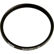 New Tiffen 72mm Black Satin 2 Diffusion Filter MFR #72BLACKSATIN2