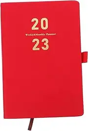 WEKAMOS Daily Planner Notepad English Schedule Management Notebook for Organization Decorative Hard Cover for Work and Personal Use Lightweight and Portable