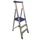 Bailey P150 Aluminium Platform Ladder 3 Steps 0.9m Platform 150kg FS14066