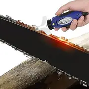 ElgnAura 12V Mini Fishtail Clip Chainsaw Sharpener, Electric Chain Saw File Grinder, Electric Chainsaw Sharpener Kit