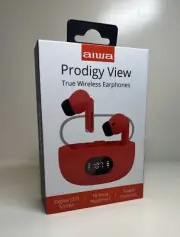 aiwa Prodigy View True Wireless Earphones-RED