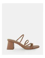 [Novo Shoes] Unathi Strappy Mules in Tan