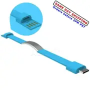 Type C Cable Bracelet Wristband Charger Charging Data Sync Cord For Cell Phone