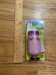Cute Animal Pig Kids Toy Flashlight - Hand Charge Or Battery Mode! NIB