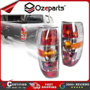 Pair LH+RH Tail Light Rear Lamp No Wirings For Mazda BT-50 Ute UN 2008~2011 (for: Mazda)